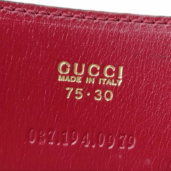 Gucci Belt Bordeaux—-BEAUTIFUL!! AUTHENTIC!! - Picture 4 of 10